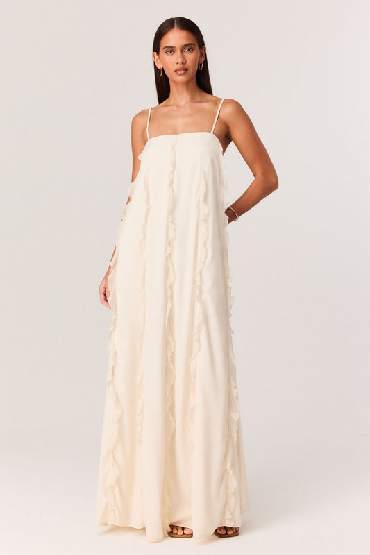 SNDYS SERAFINA MAXI DRESS (Oyster)
