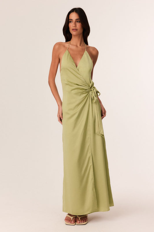 Image of Dresses. Productname: SNDYS ROSEWOOD MAXI DRESS in Meadow colour by brand - SNDYS