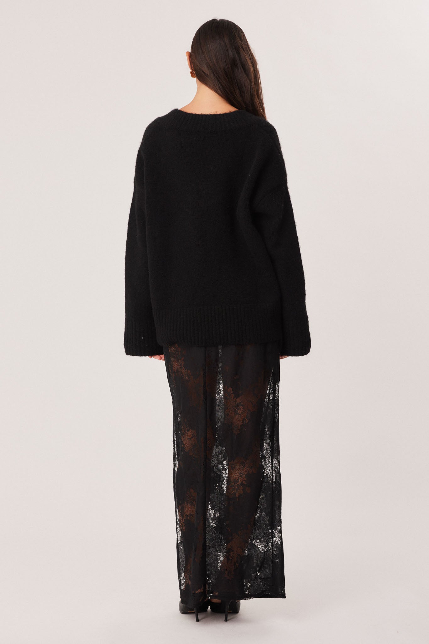 SNDYS ODELIA KNIT JUMPER (Black)