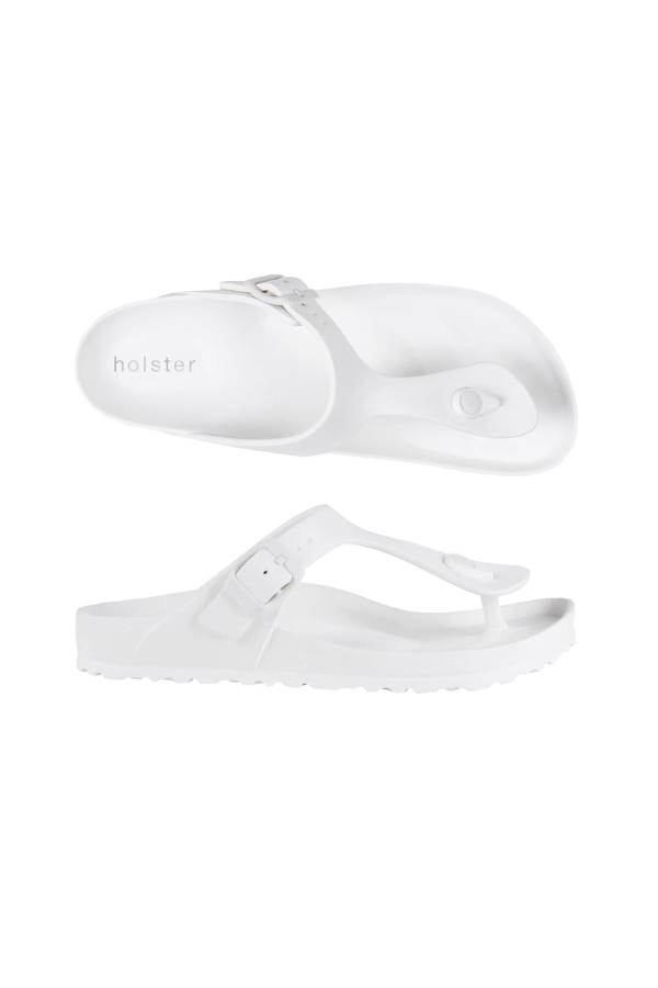 Image of Sandals. Productname: Coastal Sandal White in White colour by brand - Kabana