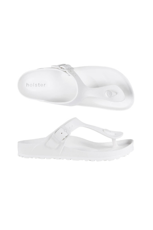 Image of Sandals. Productname: Coastal Sandal White in White colour by brand - Kabana