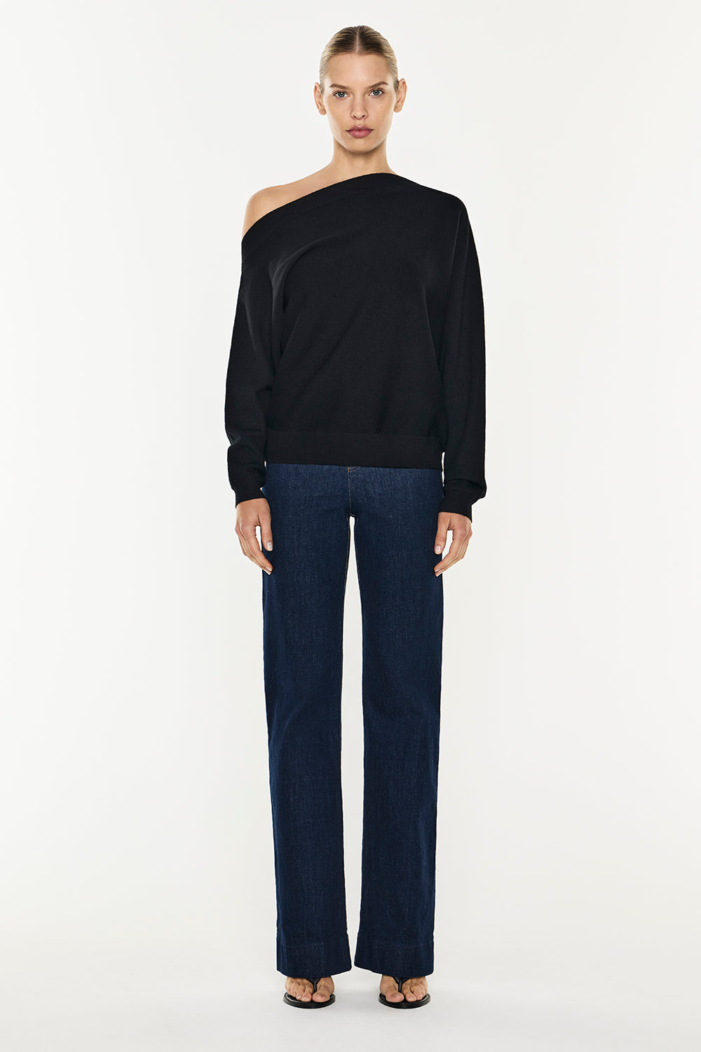 Future Feeling Knit Top (Black)