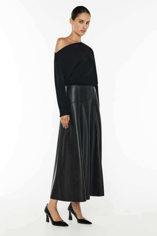 Future Feeling Knit Top (Black)