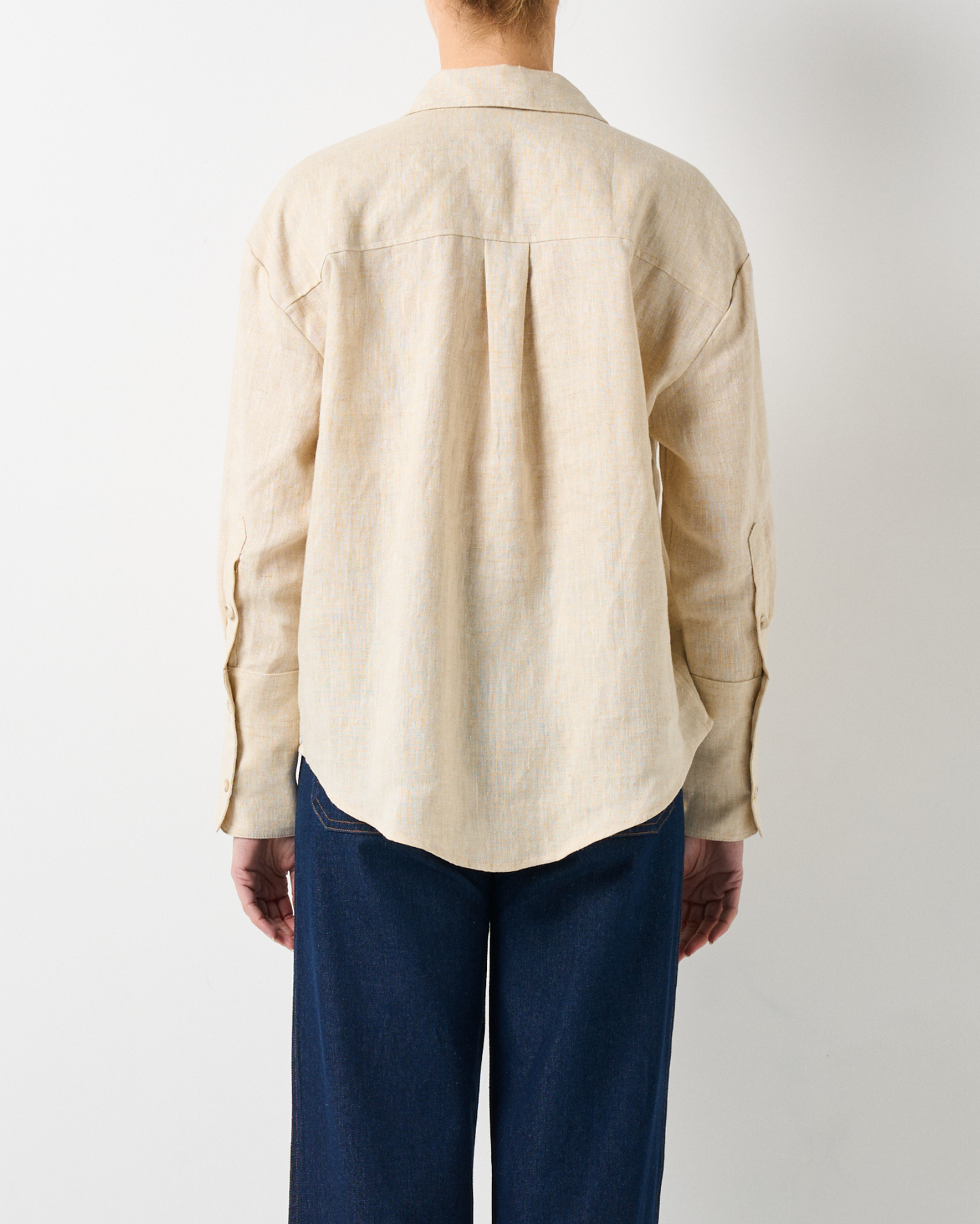 Walnut Melbourne Ritz Shirt (Oatmeal)