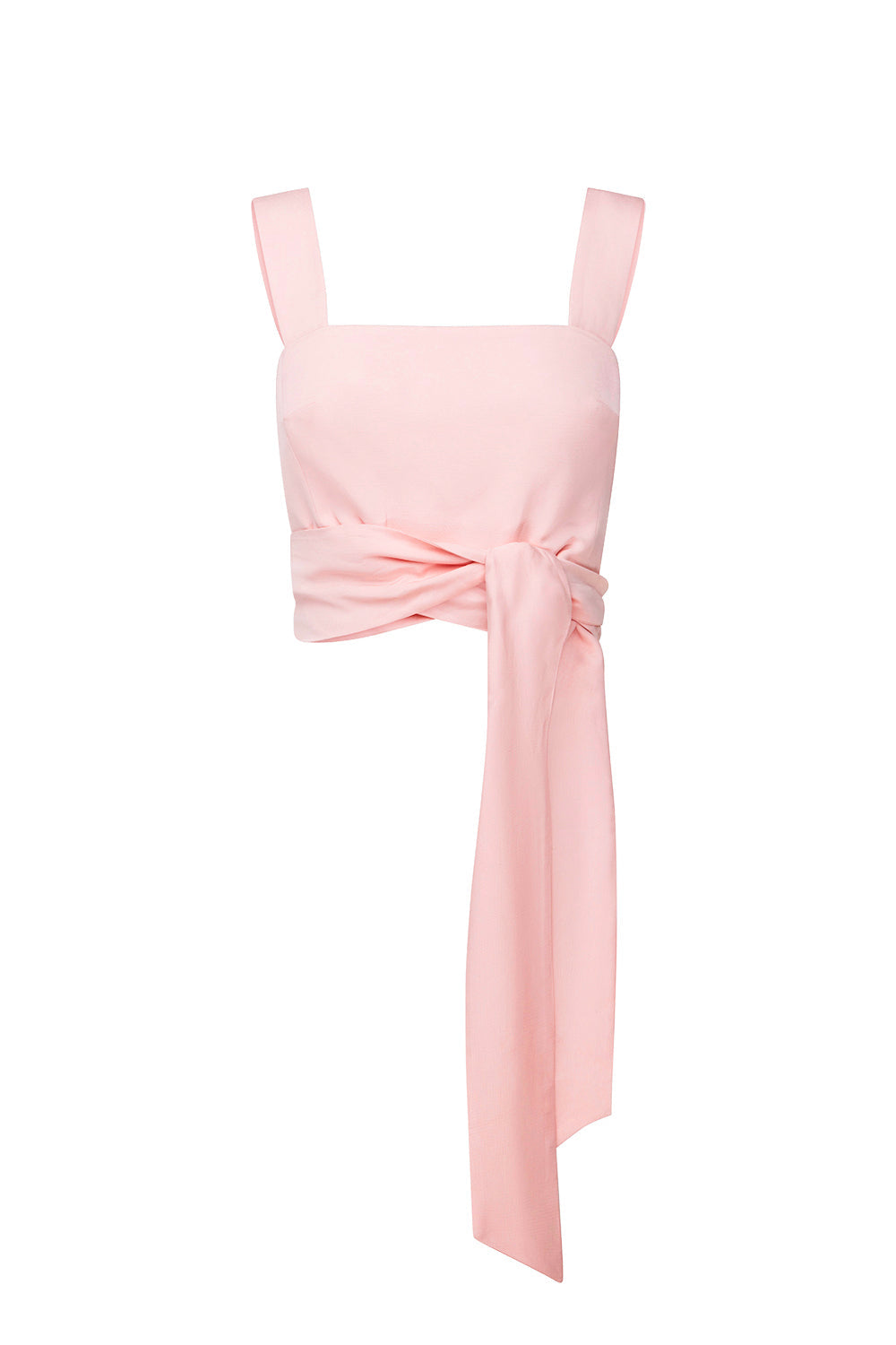 The Sweet Life Tie Top (Pale Pink)