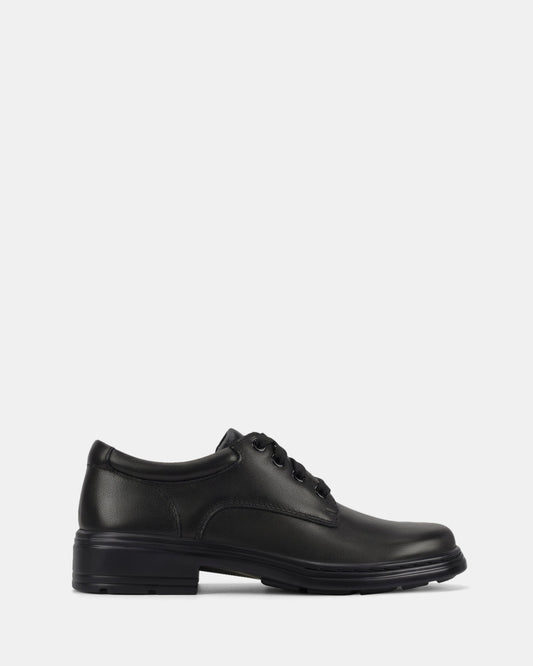 Image of Footwear. Productname: Infinity Junior Black in Black colour by brand - Clarks