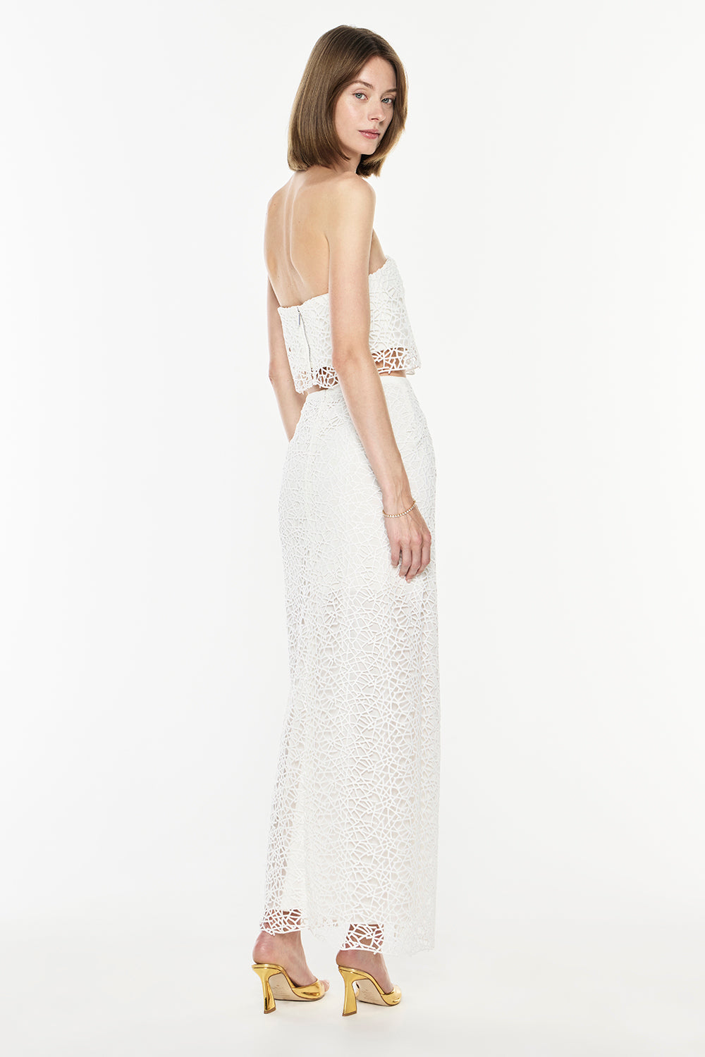 Kissing You Skirt (White)