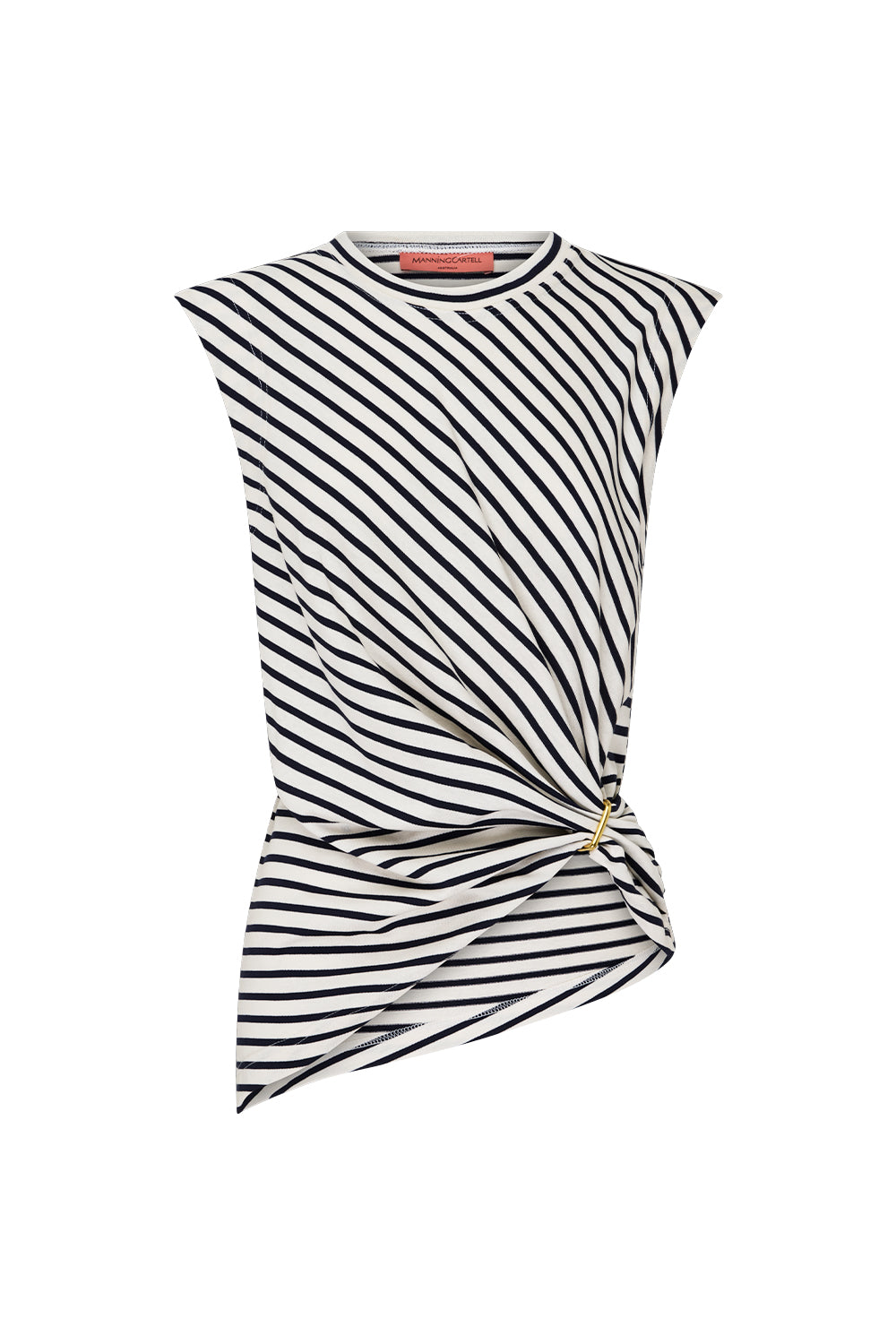 Cote D'azur Top (Navy/Ecru)