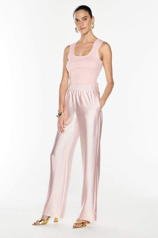 Go Figure Knit Tank (Pink)