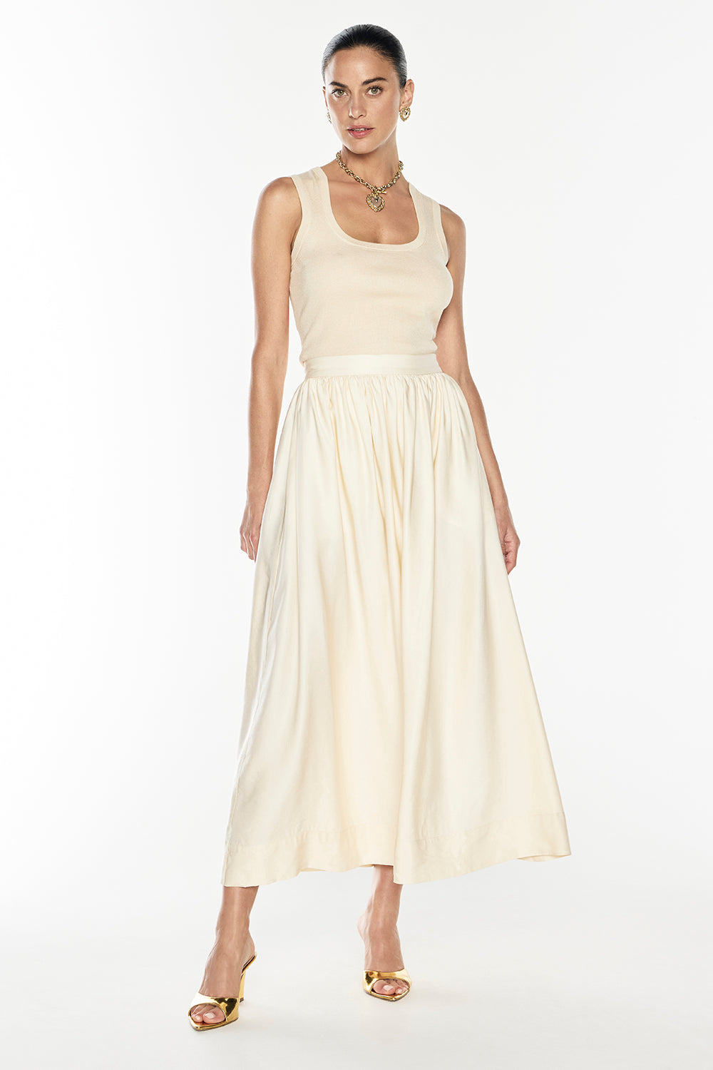 Love Philosophy Skirt (Champagne)