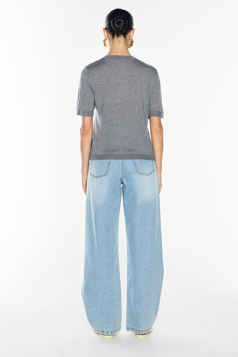 Melody Knit Top (Graphite)