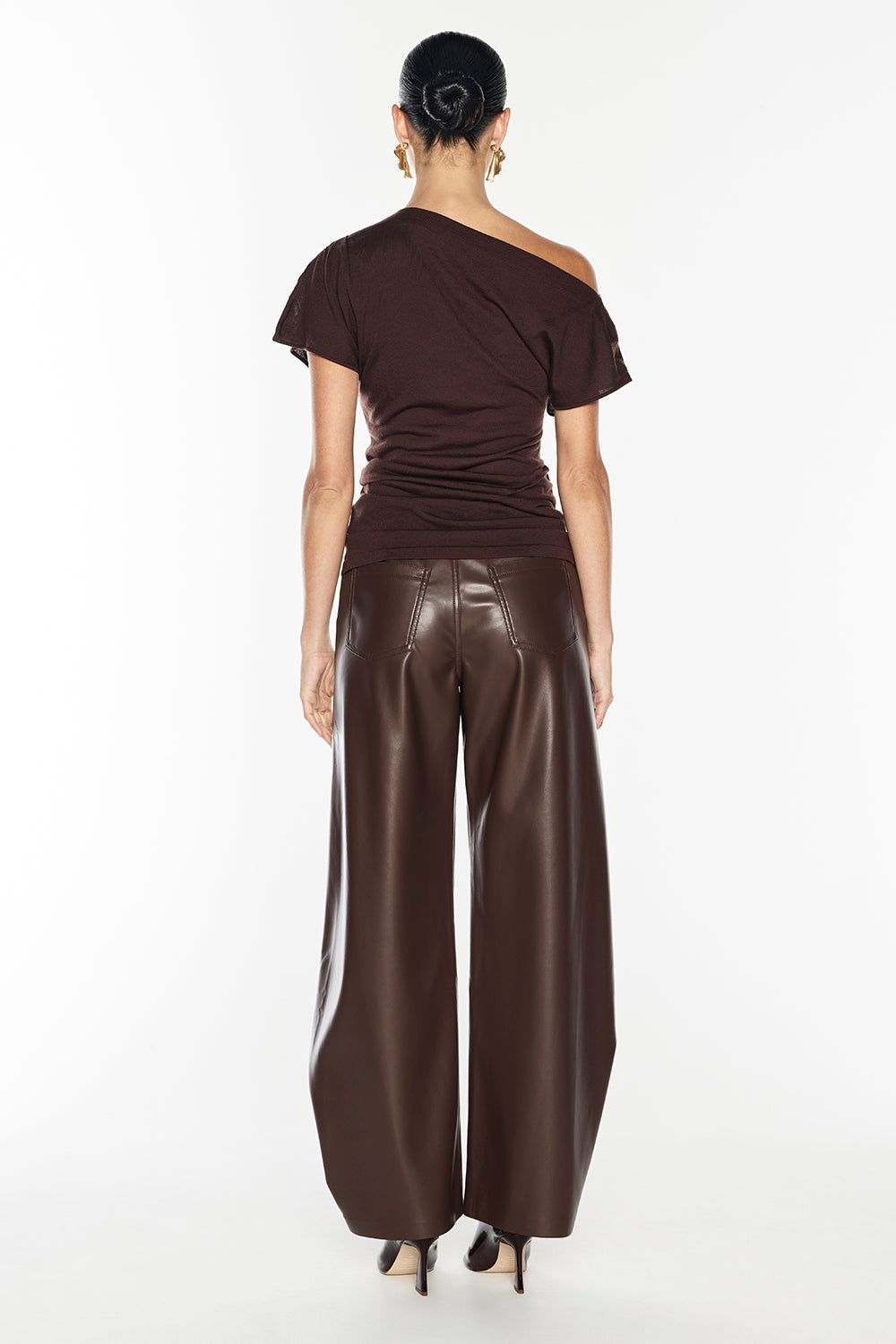 Melody Drape Knit (Espresso)
