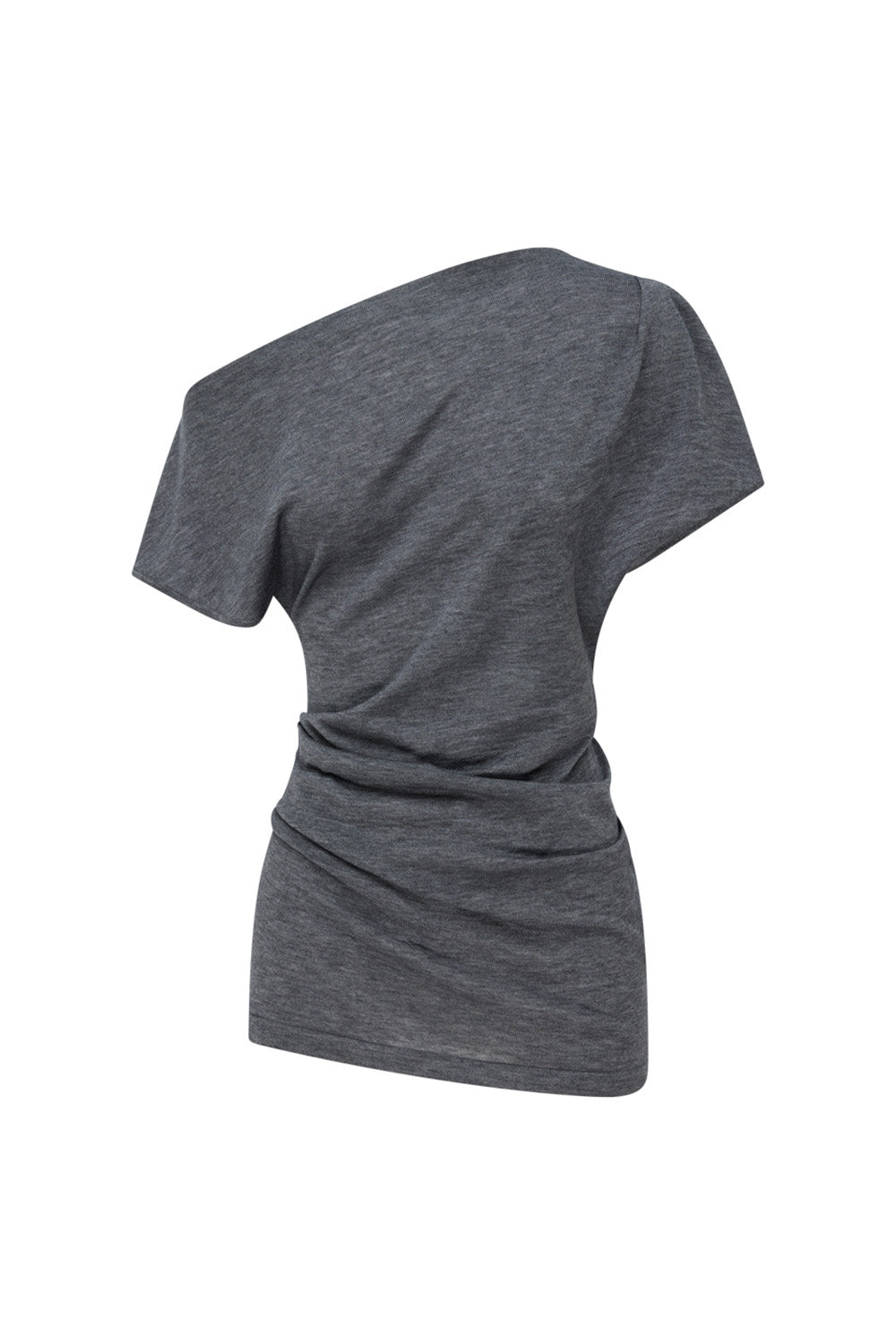 Melody Drape Knit (Graphite)