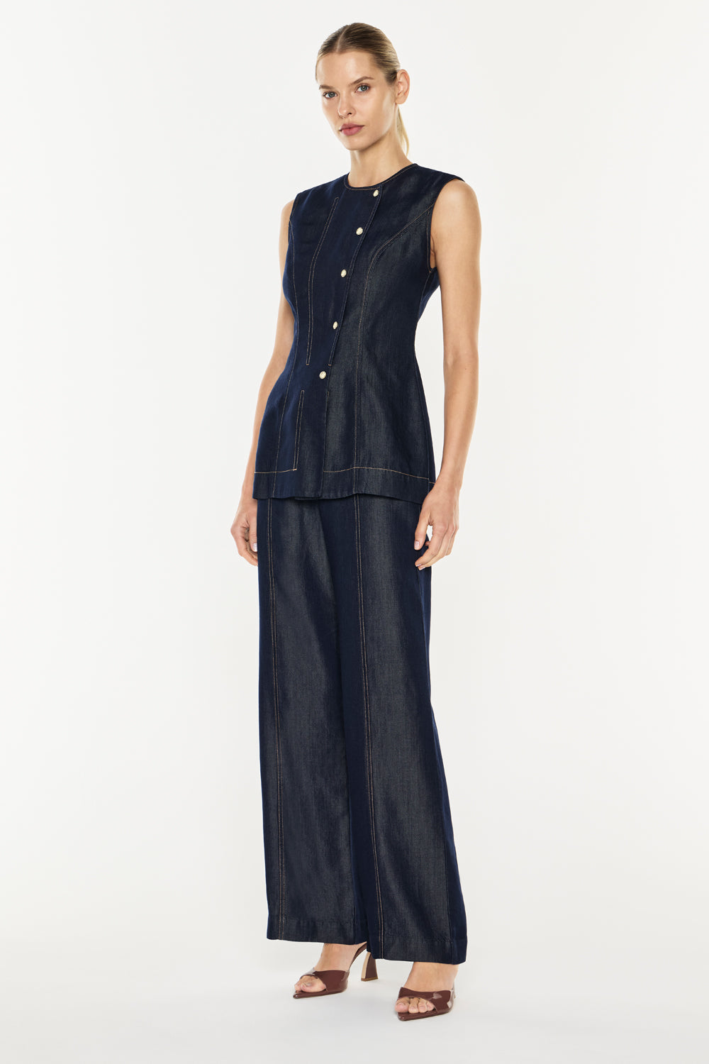 Quiet Command Gilet (Indigo)