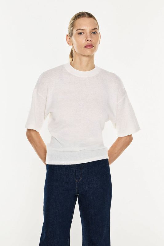 Light Years Knit Top (Ivory)