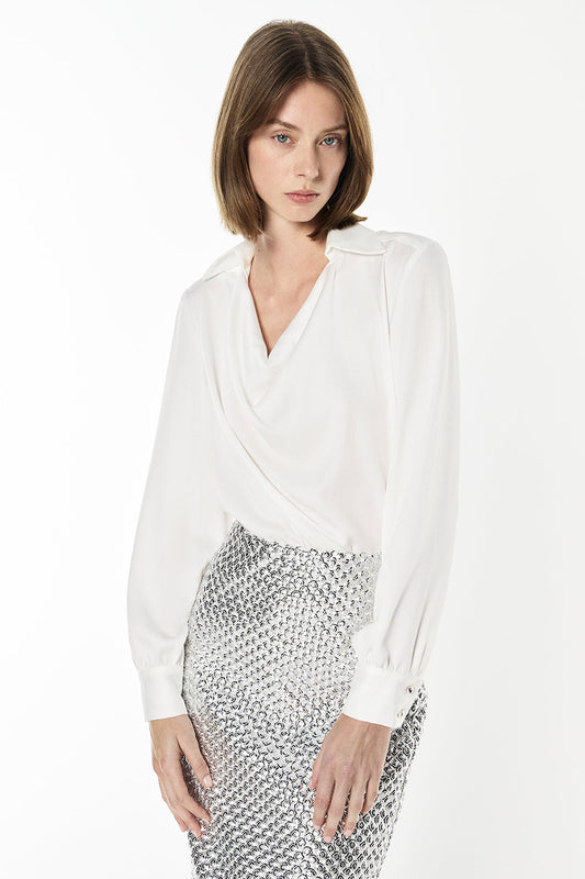 Image of Shirts. Productname: Poets Way Shirt in White colour by brand - Manning Cartell