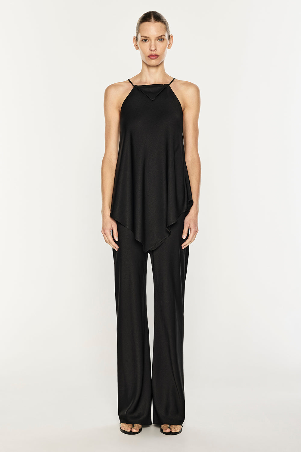 Low Down Rhythm Racer Top (Black)