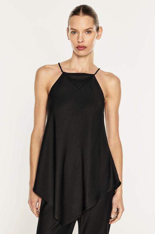 Low Down Rhythm Racer Top (Black)