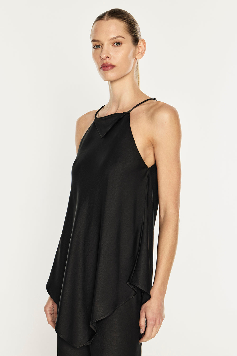 Low Down Rhythm Racer Top (Black)