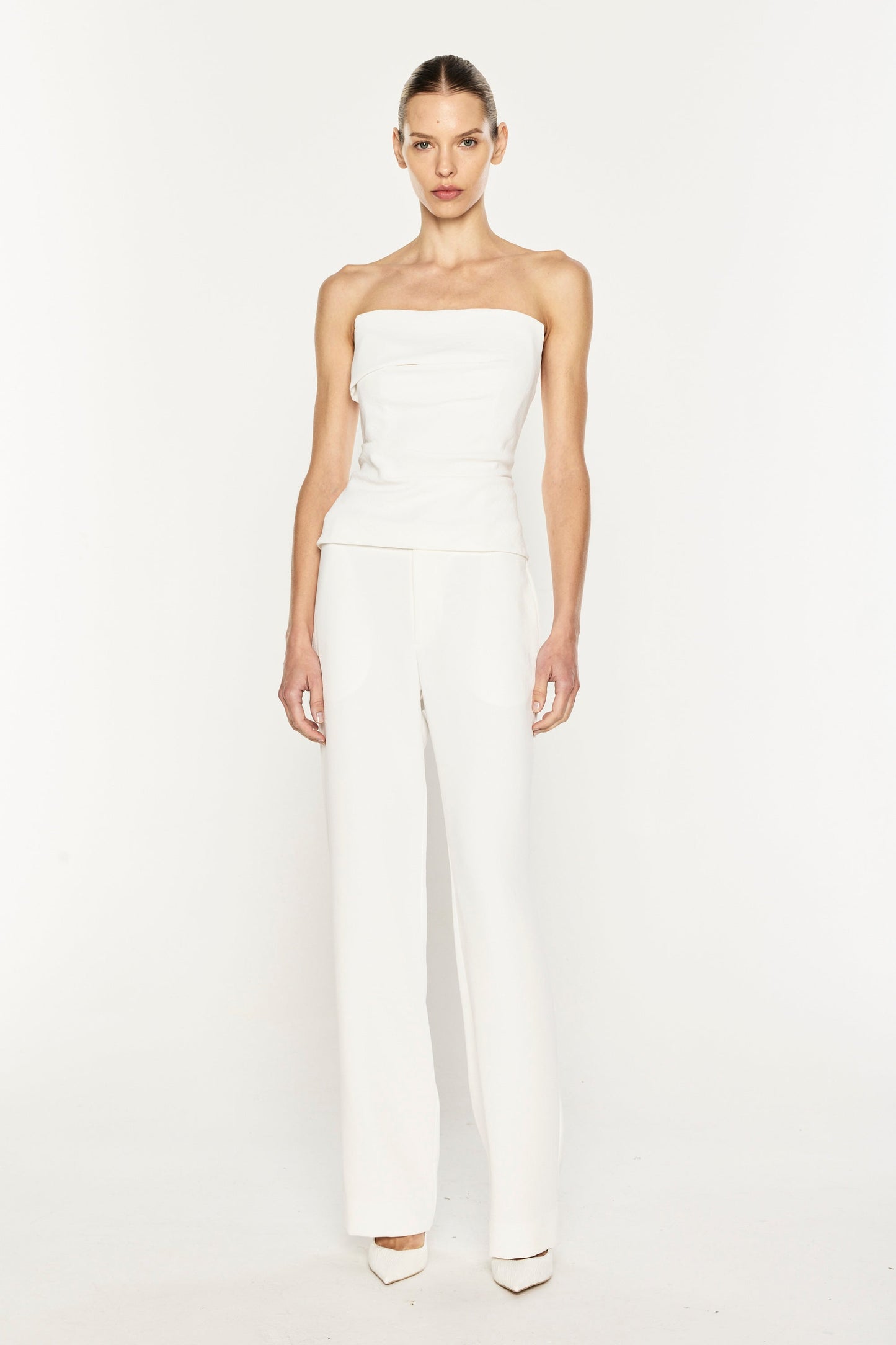 Modern Master Bustier (Chalk)