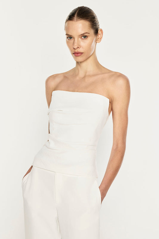 Modern Master Bustier (Chalk)
