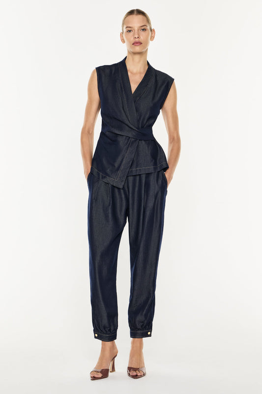 Quiet Command Balloon Pant (Indigo)