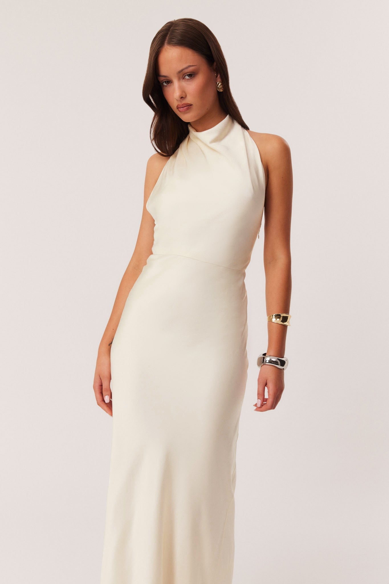 SNDYS NIXIE MAXI DRESS (Cream)