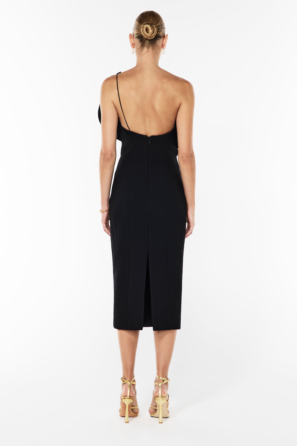 Artful Bouquet Dress (Black)