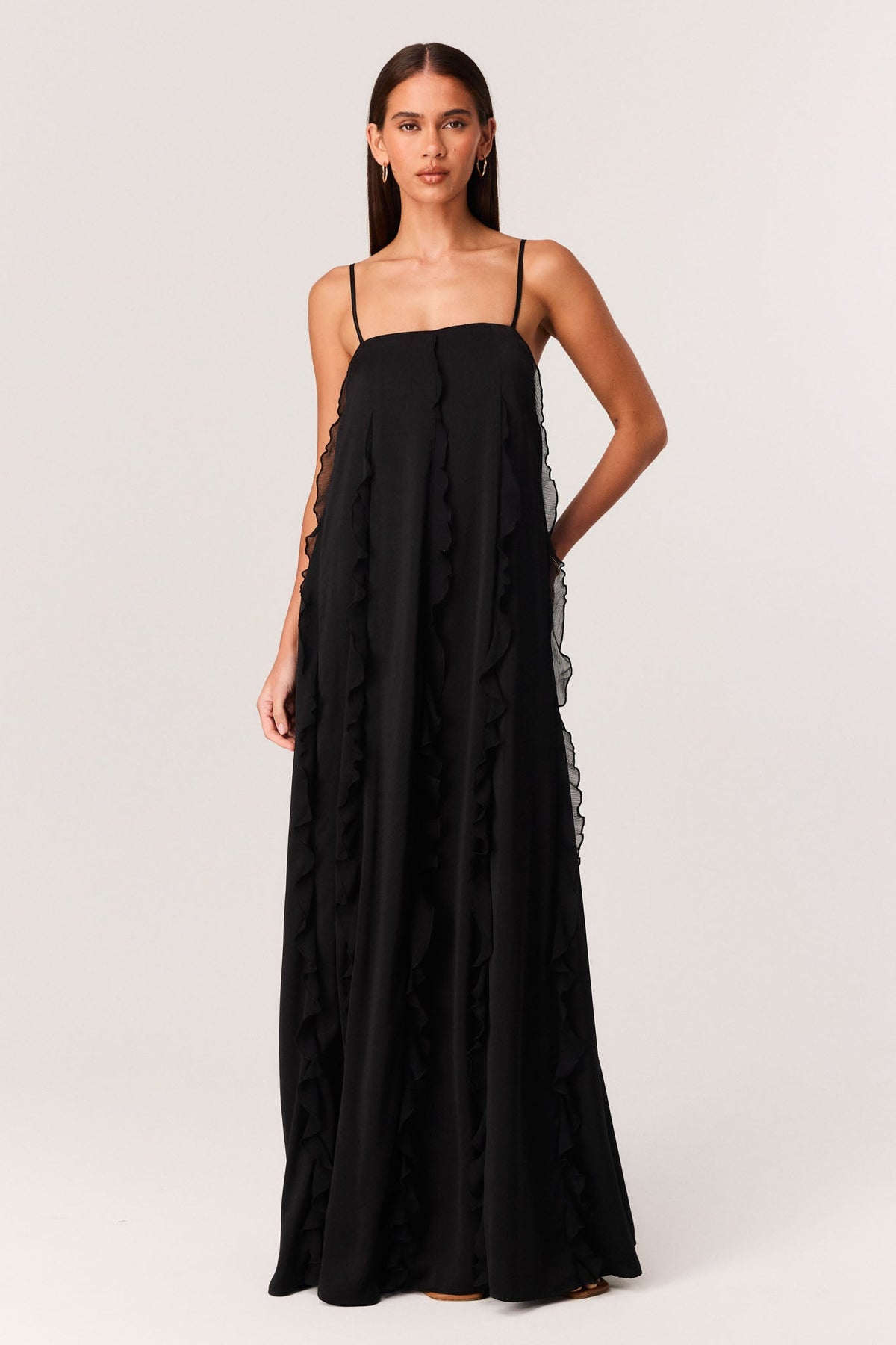 SNDYS SERAFINA MAXI DRESS (Black)