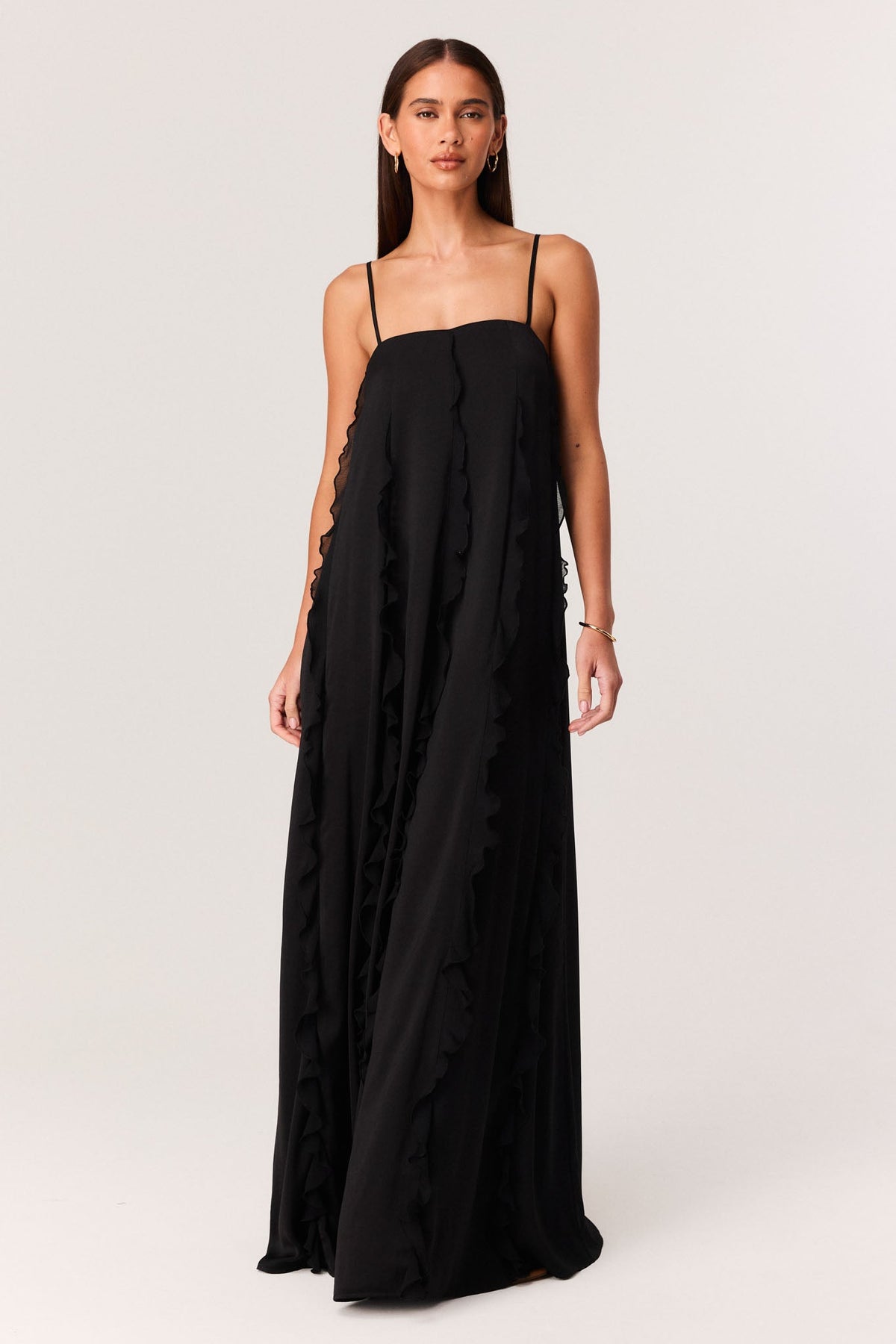 SNDYS SERAFINA MAXI DRESS (Black)