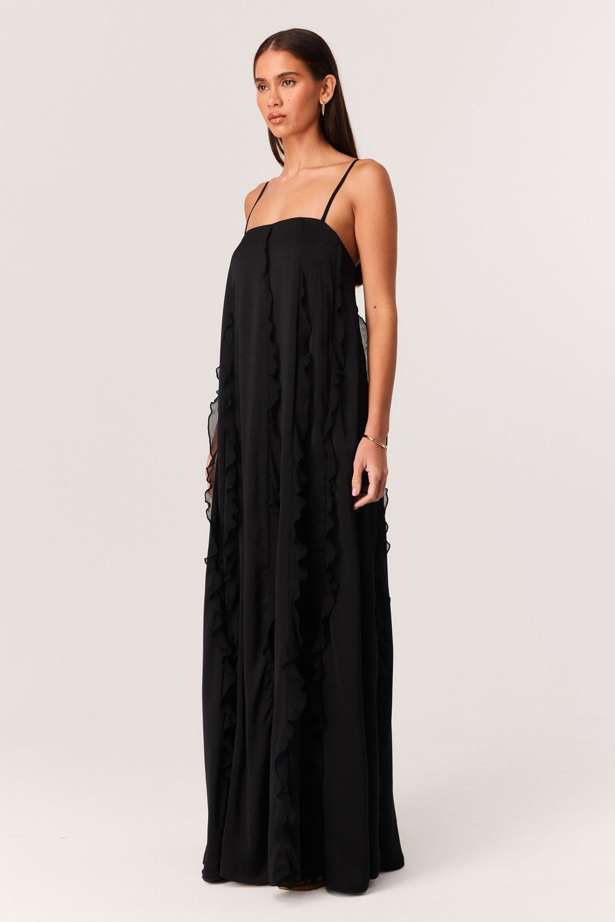 SNDYS SERAFINA MAXI DRESS (Black)