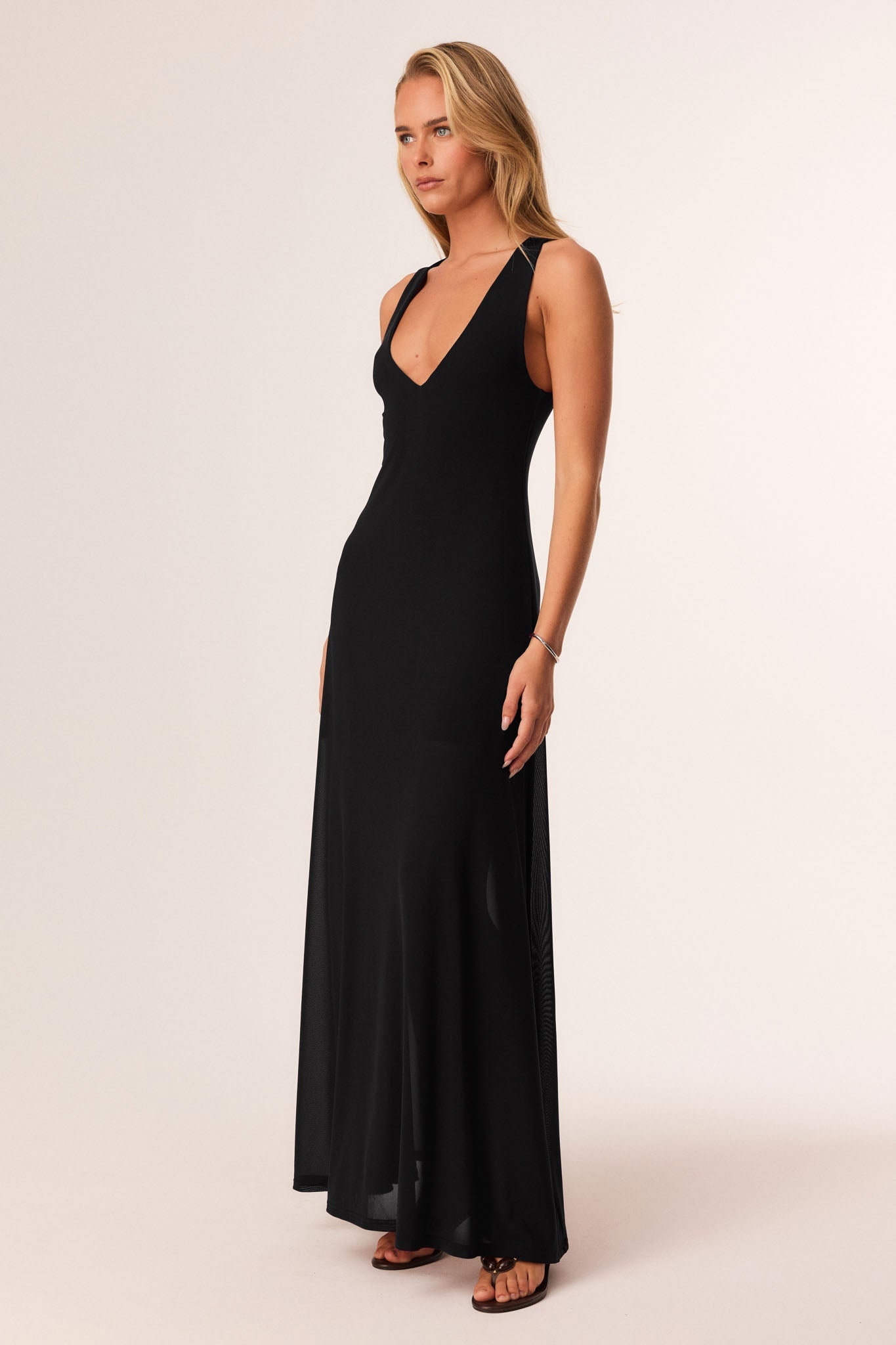 SNDYS CHELSEA MAXI DRESS (Black)