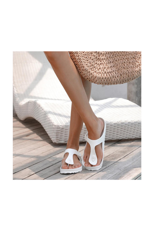 Kabana Coastal Sandal (White)