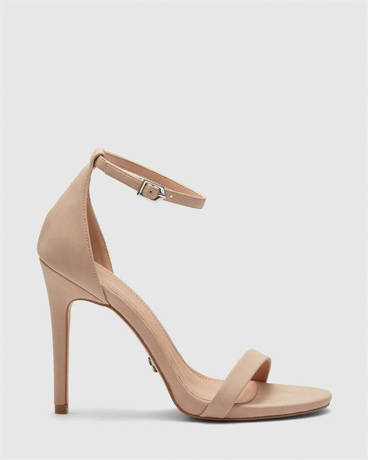 Image of Sandals. Product name - Merril Women's Strappy High Heel Nude Novo Sandals in Nude colour by brand - NOVO