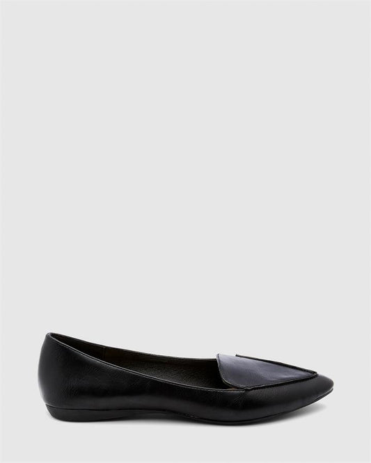 Image of Flats. Product name - Colorado Women's Casual Flat Closed BLACK Novo Casual in Black colour by brand - NOVO