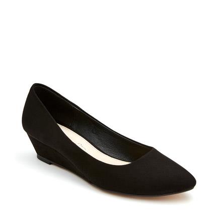 Image of Boots. Product name - Berlinda Women's Wedge BLACK Novo Wedges in Black colour by brand - NOVO