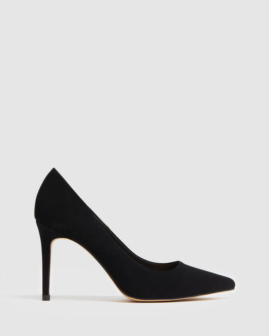 Image of Shoes. Product name - Impossible Women's Court High Heel BLACK Novo Court in Black colour by brand - NOVO
