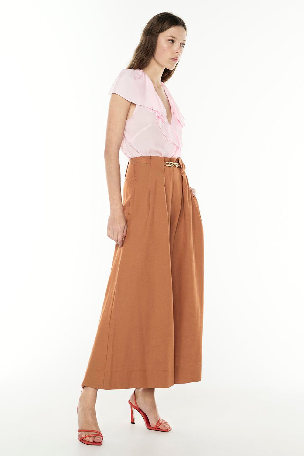 Under The Sun Culotte (Chestnut)