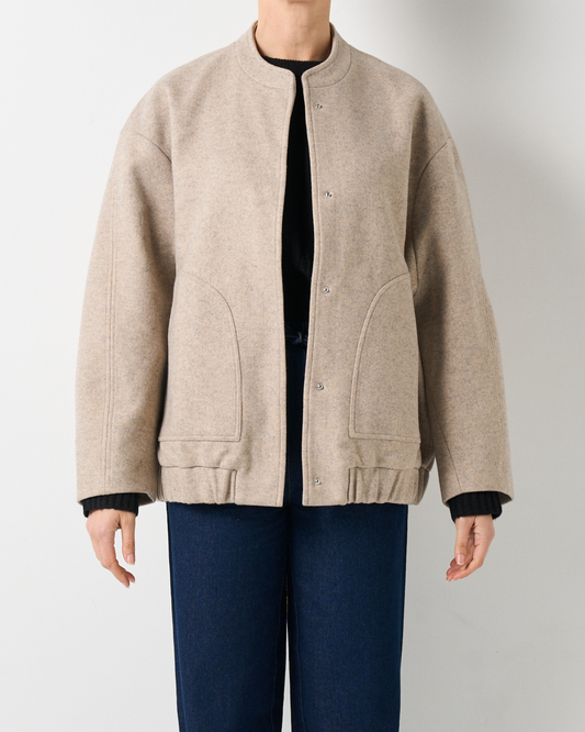 Image of Coats & Jackets. Productname: Walnut Melbourne Munich Jacket in Taupe colour by brand - Walnut Melbourne