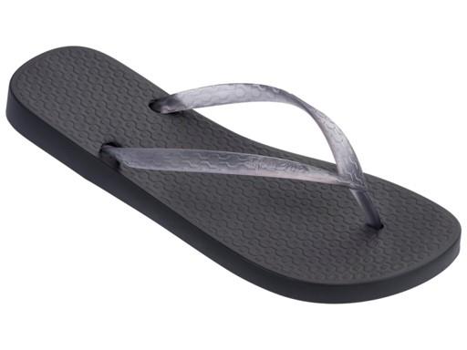Image of Sandals. Product name - Classica Tan Fem Women's Ipanema BLACK/CLEAR GRENDENE in Black/Clear colour by brand - IPANEMA