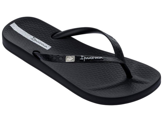 Image of Sandals. Product name - Brilliant 4 Women's Ipanema BLACK GRENDENE in Black colour by brand - IPANEMA