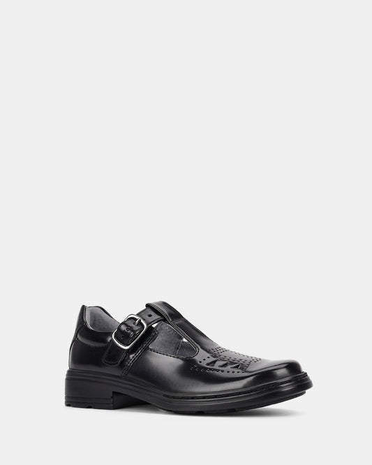 Ingrid Junior Black Hi-Shine