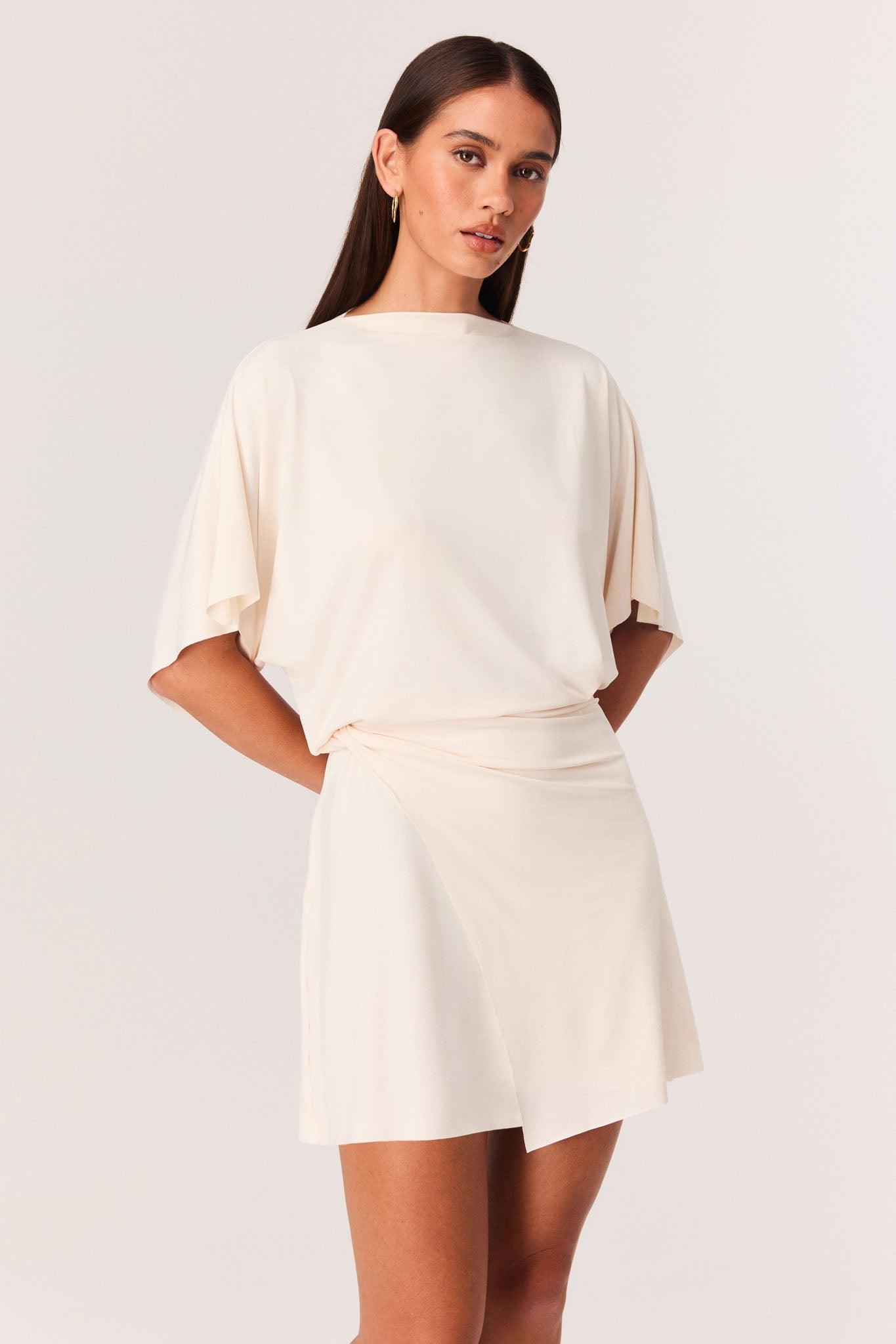 SNDYS CORA MINI DRESS (Vanilla)