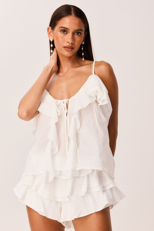 SNDYS MANTRA TOP (White)