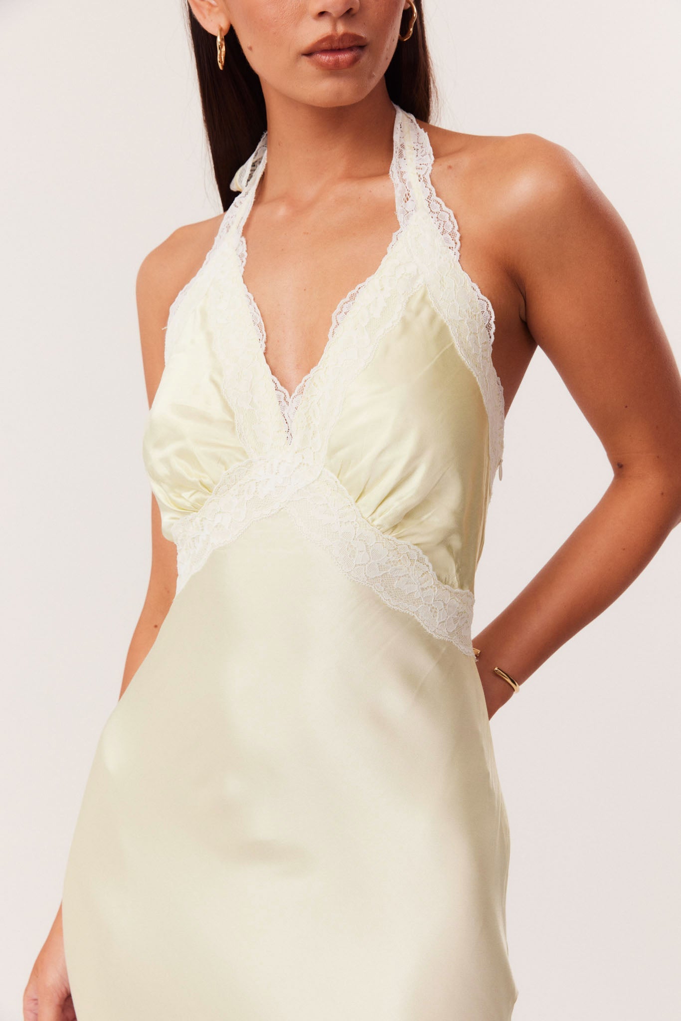 SNDYS TONYA MAXI DRESS (Sour Lemon)