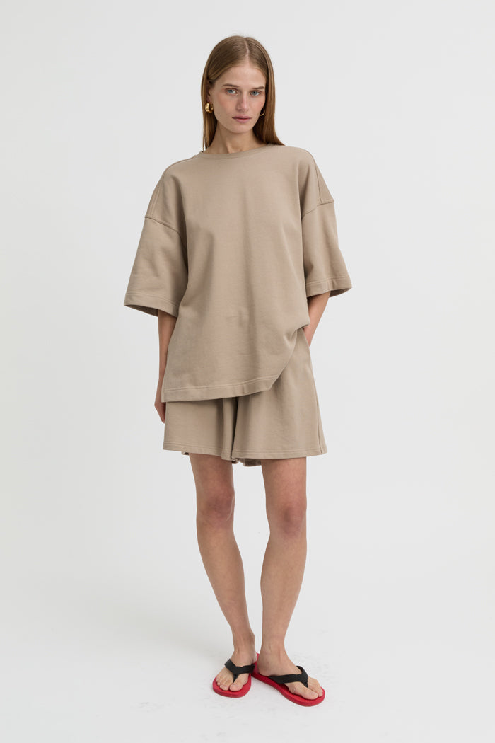 Blanca Studio Hendrix Shorts (Taupe)