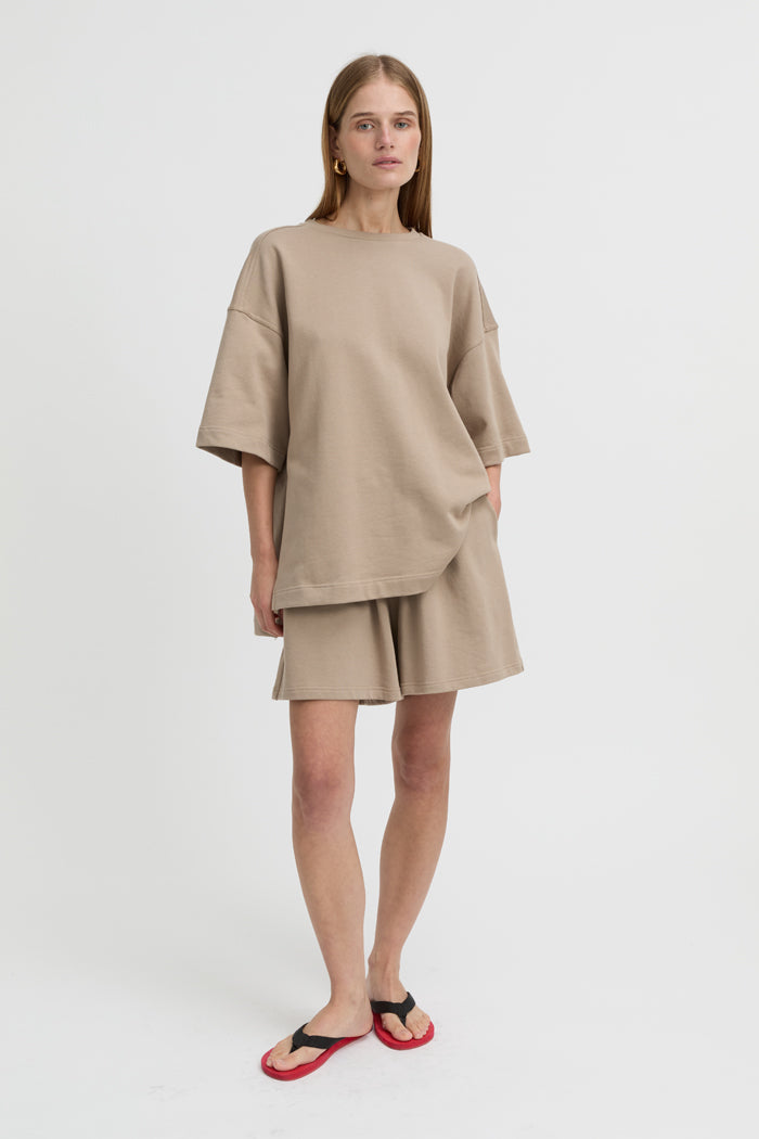 Blanca Studio Hendrix Shorts (Taupe)
