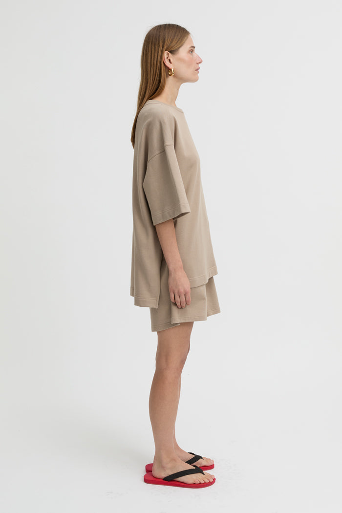 Blanca Studio Hendrix Shorts (Taupe)