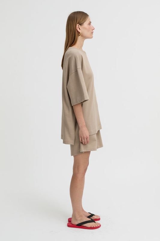 Blanca Studio Hendrix Shorts (Taupe)