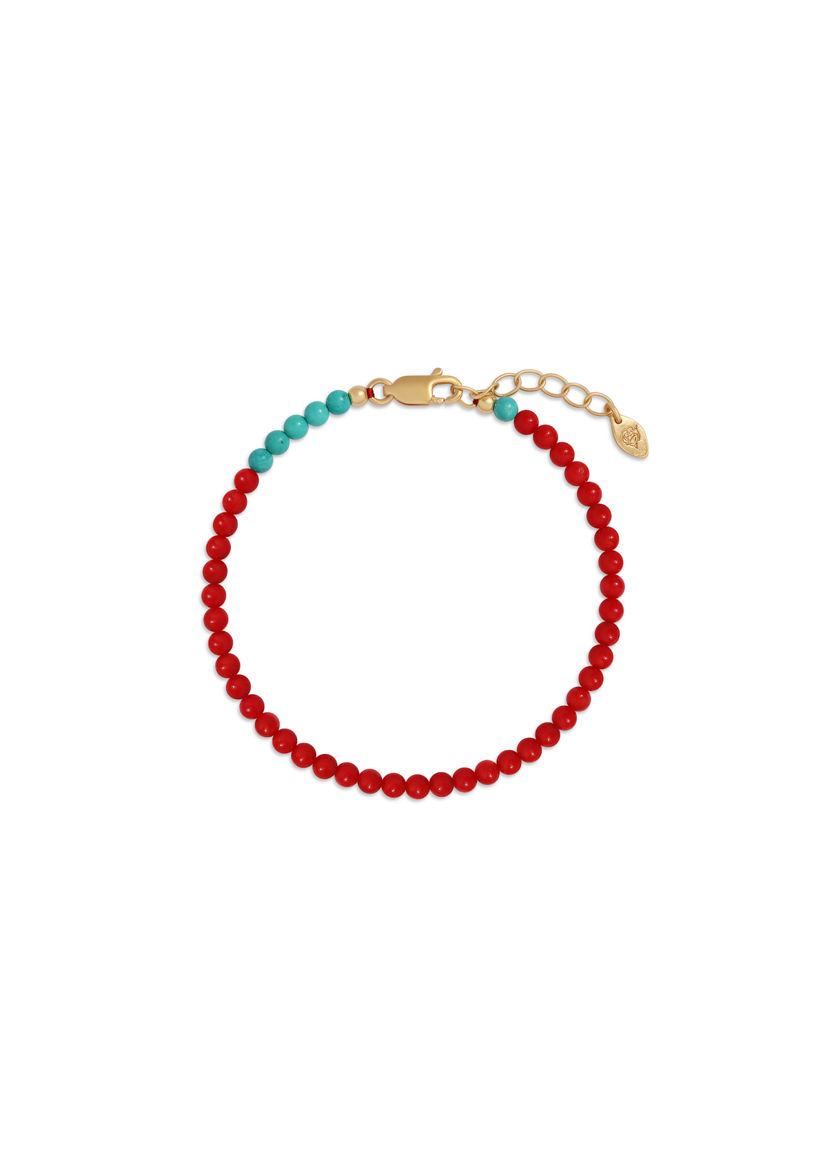 Image of Accessories. Productname: Auguste The Label Amulet Gemstone Bracelet in Print colour by brand - Auguste The Label